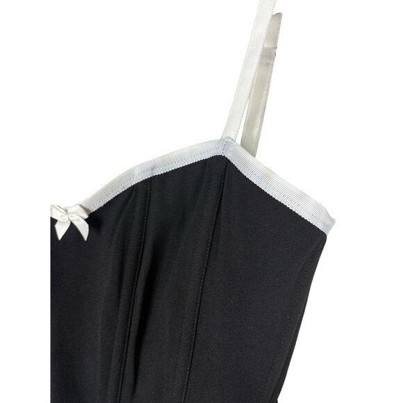 Miaou Tina Corset Top Party Statement Coquette Cottagecore Casual Festival Small - Picture 5 of 14